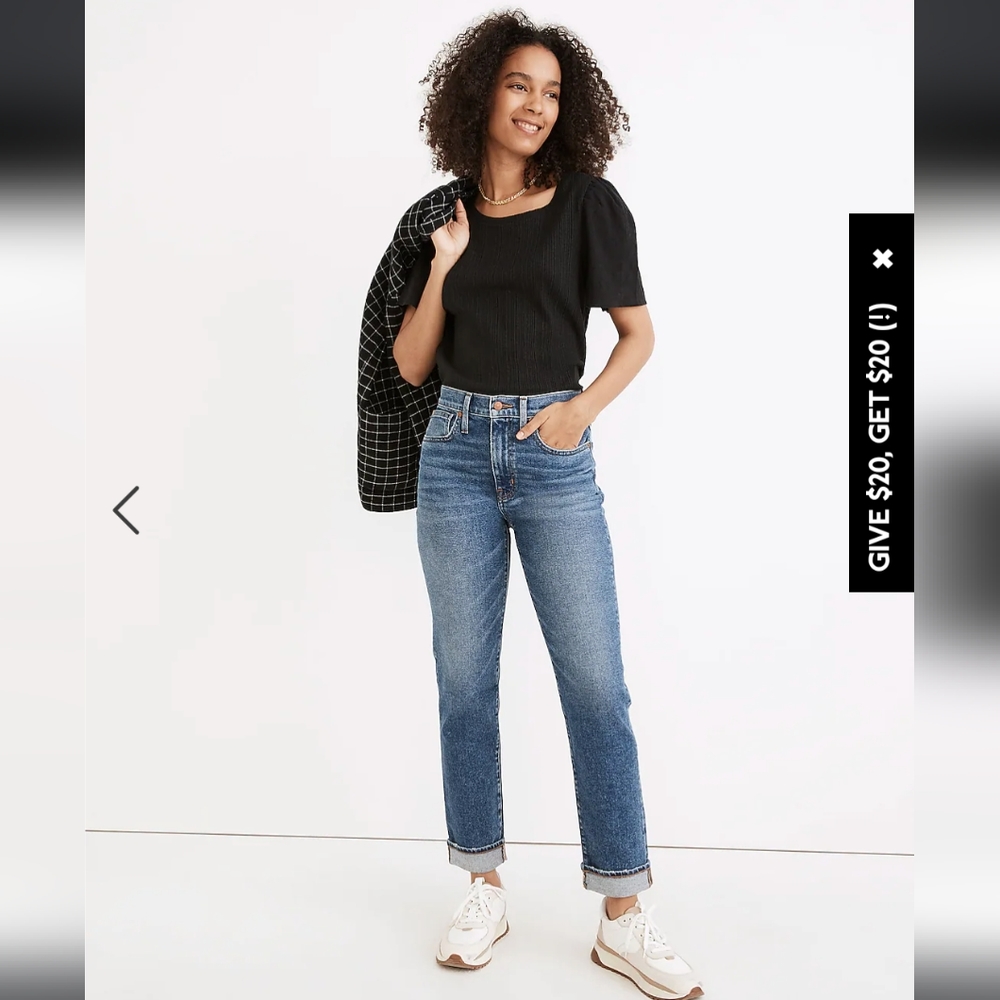 Madewell Roadtripper Slim Boy Jean